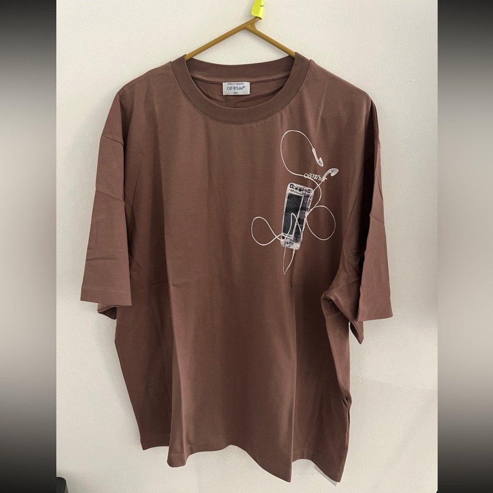 New off white tshirt for man